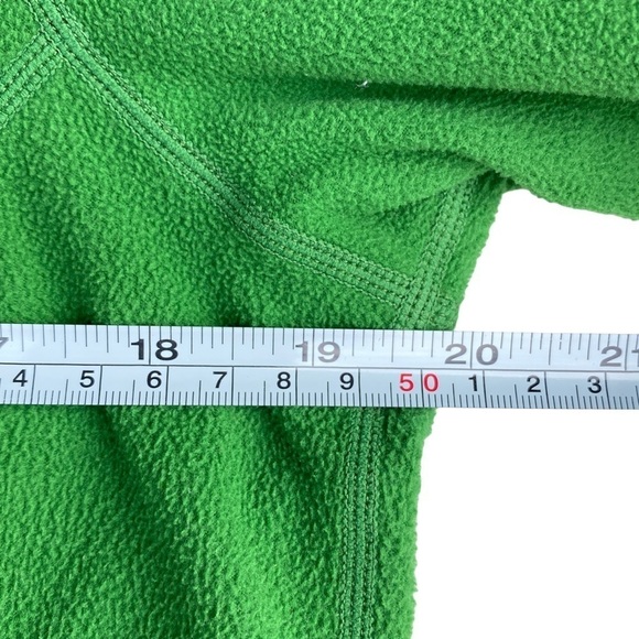 KOPPEN Green Pullover Fleece 1/2 Zip Sweatshirt Activewear womens large - Picture 4 of 6